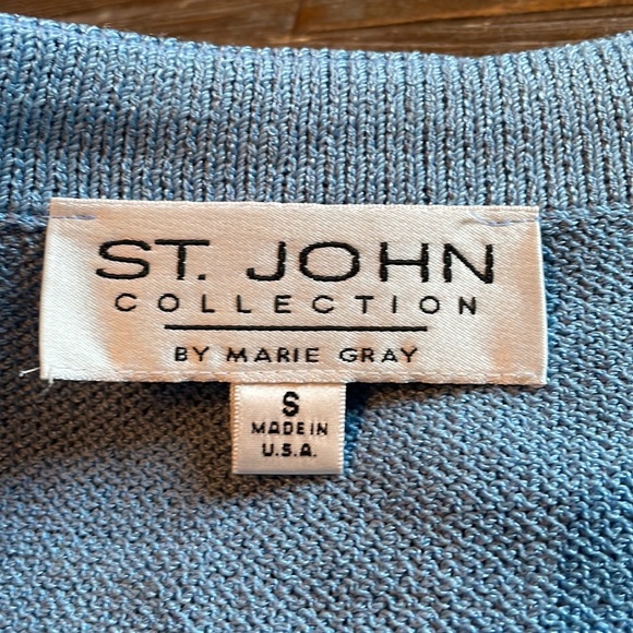 St. John Collection by Marie Gray Santana Knit Shell🖤 - Picture 10 of 10